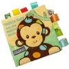 Cribe Baby Rattles Toys Animals Recognize Soft Cloth Book For Babies Story Baby Book Infant Educational Develop Toys 0 24 Months 5