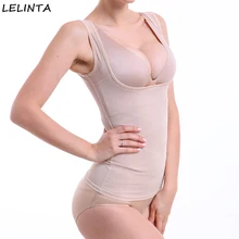 LELINTA Shapewear Top Naadloze Comfort Firm Controle voor Vrouwen Dragen Uw Eigen Beha Vormgeven Tank Push Up Hemdje Body Shaper