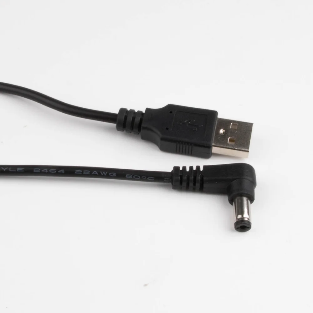 USB разъем постоянного тока преобразователь в DC5 5*2 5 мм/DC5 1 мм Угловой L образный