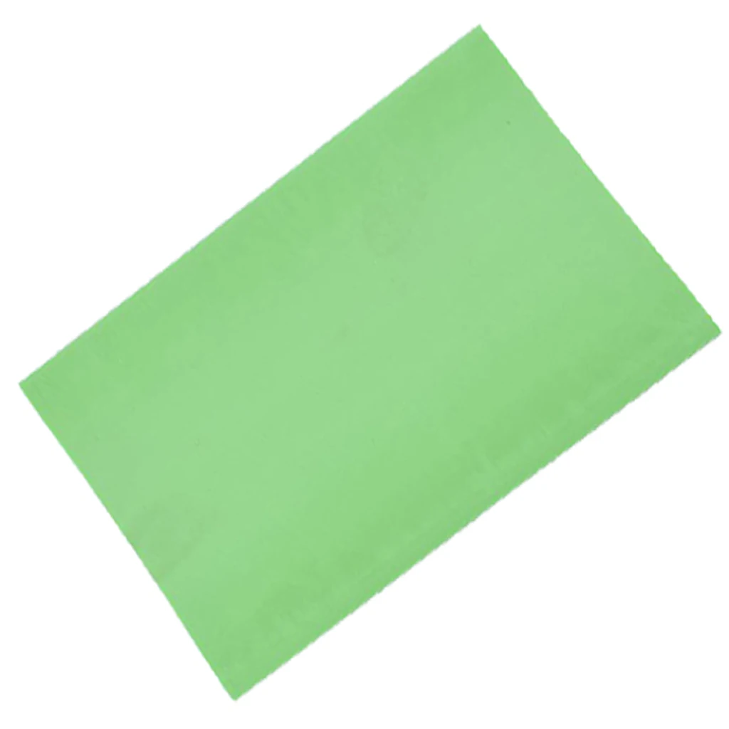 2 Pieces (Light Green White & Orange White) Clear Jelly Rubber Carving Blocks Rubber Stamp DIY Sculpture Tool 15 x 10 x 0.6 cm