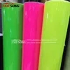 10/20/30/40/50/60x152CM Fluorescent yellow glossy vinyl wrap film Glossy Vinyl sticker with air free bubbles by free shipping ► Photo 2/6