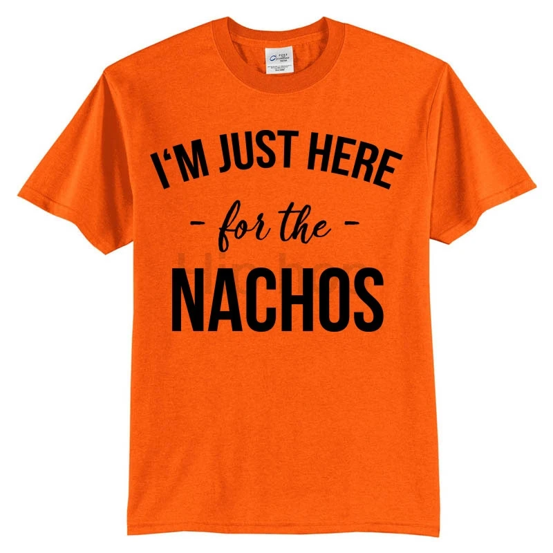 I'm just here for the nachos tshirt Antisocial Introvert Funny unisex shirt