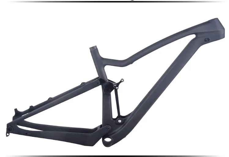 Clearance 2018 Tideace 29er full suspension MTB bicycle carbon 29er full suspension 142 * 12 Steckachse disc brake mountain mountain frame 3