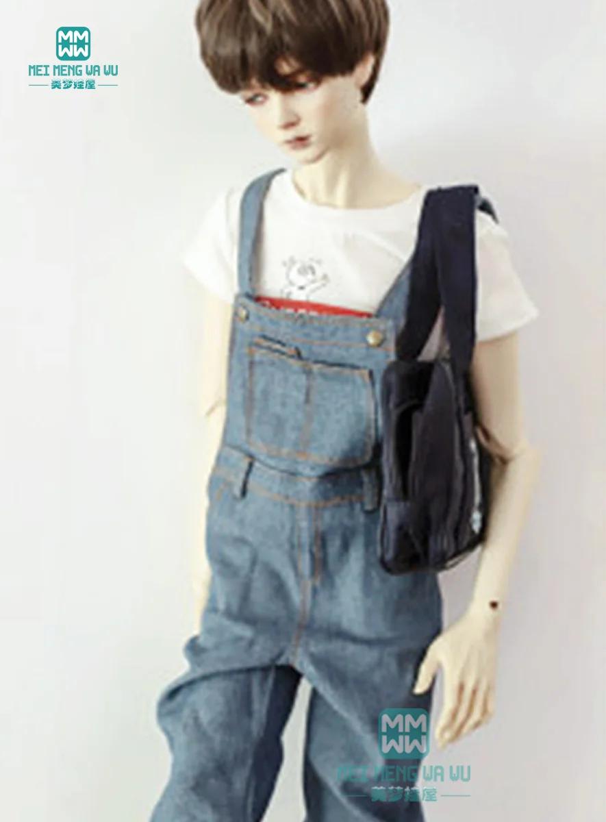 

BJD Doll Clothes for 65cm-75cm 1/3 uncle Fashion T-shirt Denim trousers casual jacket Toys Gift