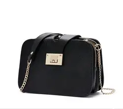 2019 Новая модная женская сумка на плечо с цепью ремнем клапаном дизайнерская сумка-клатч женские сумки-мессенджеры с металлической пряжкой