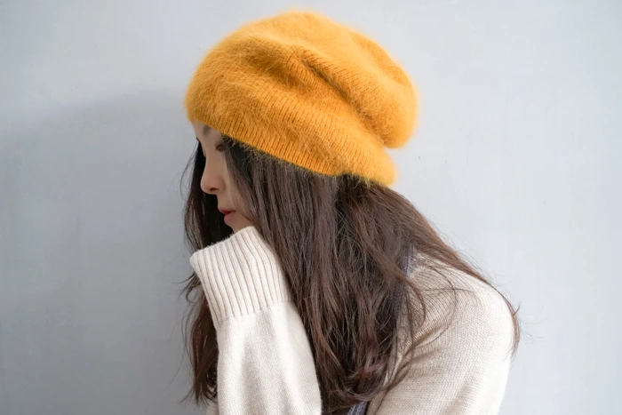 

female winter women and men hat lovely Plush mink cashmere hat winter Korean thickening Free Shipping M18925
