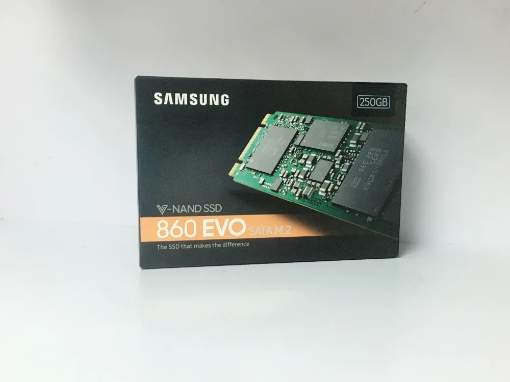 SAMSUNG 860 EVO M.2 250g 500g 250GB 500GB PC компьютер настольный ноутбук Внутренние твердотельные накопители M.2 SATA6 GB/S SATA SSD