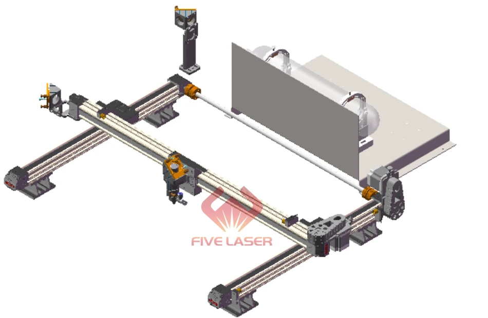 9060 XY linear guide system installation