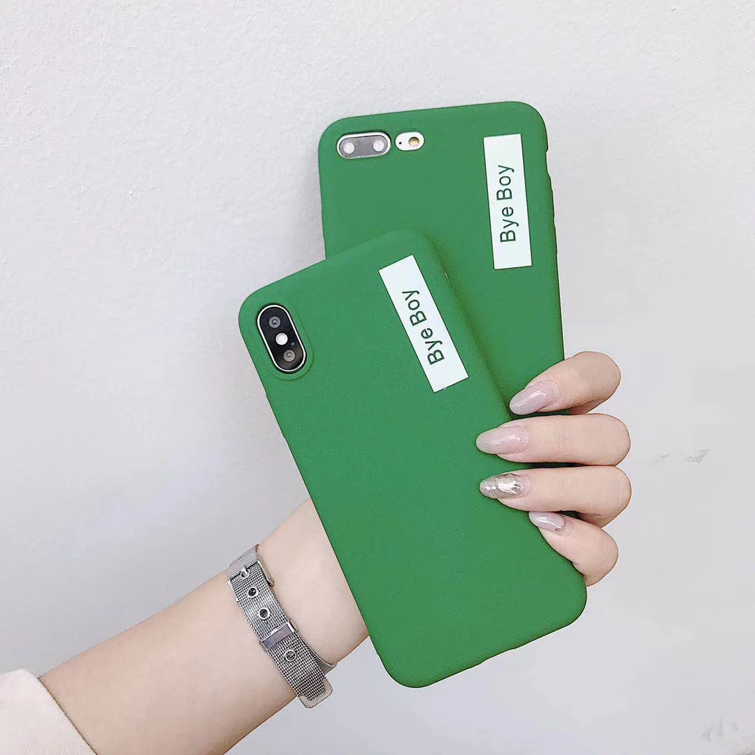 Тонкий матовый словами \ Матовый ТПУ чехол для iPhone 7 Plus SE 5 5S 6 S X samsung S9 S8 S7 край S6 Note 8