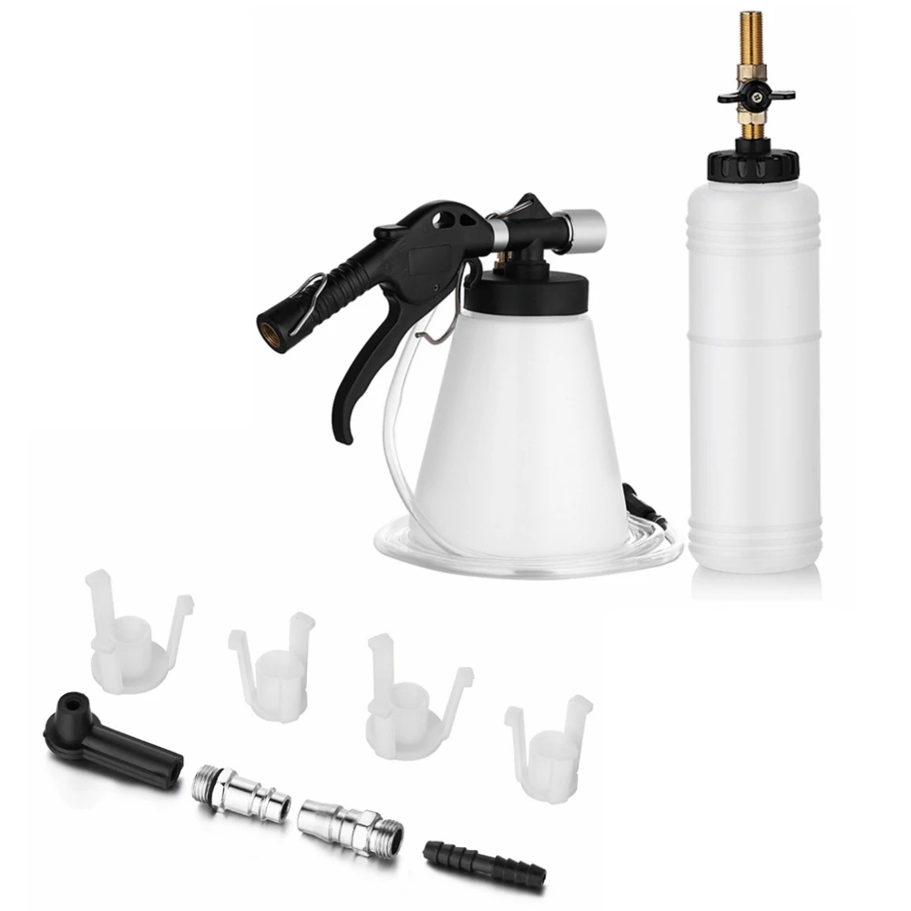 

6-12bar Car Brake Pump Oil Bleeder Clutch Emptying Fluid Exchang Vehicle Motor Vacuum Evacuation Brake Fluid Fill Machine Equip