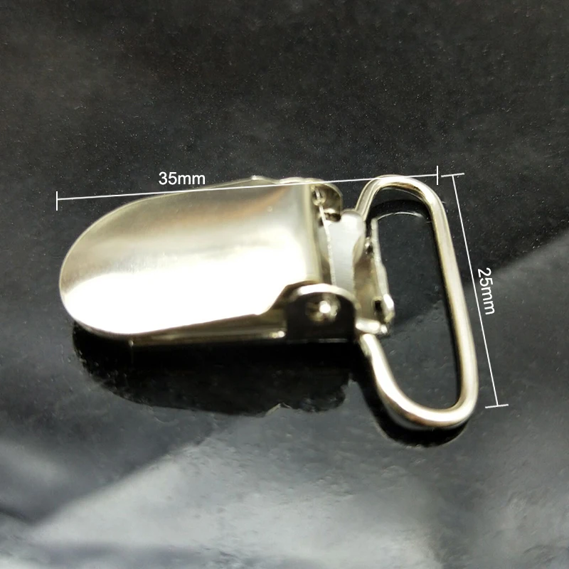 Metal Pacifier Suspender Clip Garment Clip Craft for Bib Toy Holder Clothes Sewing Accessory 12 pcs/50 pcs/100 pcs sewing accessories sewing clips garment clips clothes clips wooden craft clips baby pacifier clips