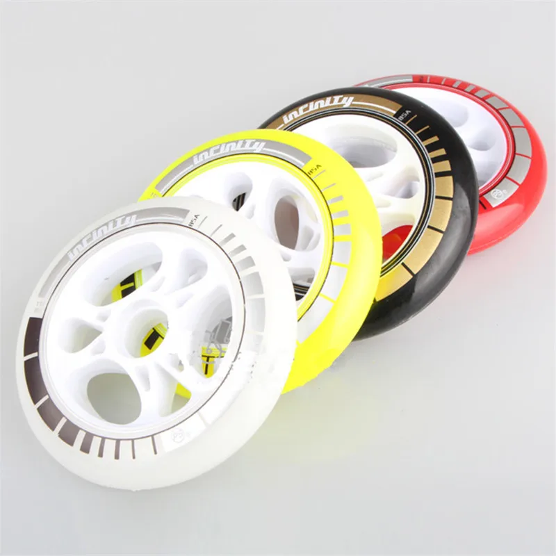 

PowerSlide PS Infinity Speed Skating wheels 8 Pcs/lot High Response Roller Skates Speeding Racing Wheel 90mm 100mm 110mm