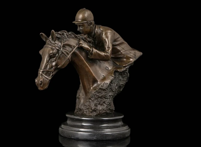 

Decoration Good value Lucky Abstract Art figure statues sculpture for home modern Horse Horserace Marble Statue Figurine
