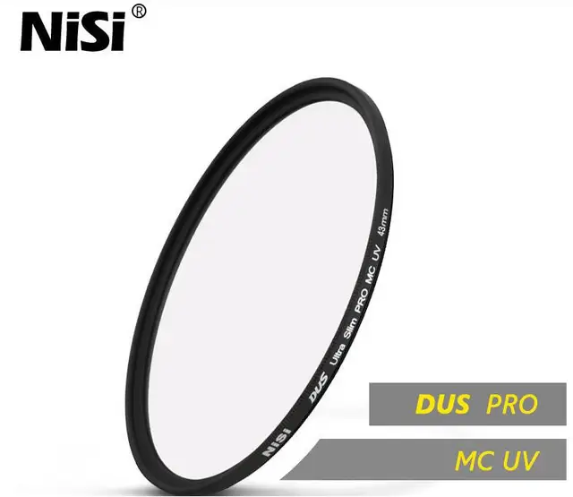 Best Price NISI 39 40 40.5 49 52 55 58 62 67 72 77mm MC UV Multi-Coated Filter Lens Protector for Canon Nikon Fuji X10 X20 lens Choose Size
