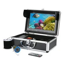 GAMWATER 1" дюймовый цветной монитор 30 М HD 1000tvl комплект для подводной рыбалки видеокамера 12 шт инфракрасная лампа огни