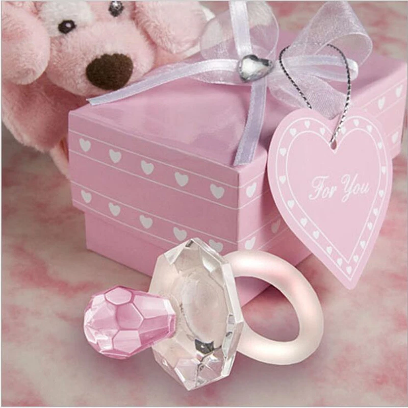 Free Shipping 20pcs Crystal Pacifier Baby Shower Favor Party Gifts Girl Baby Gift Present Baby Shower Souvenir Souvenir Baby Shower Souvenir Baby Shower Presentsouvenir Girls Aliexpress