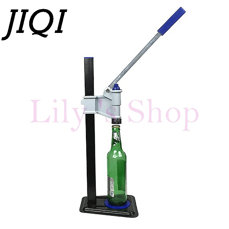 

Manual beer Lid Sealing Capper soft drinks capping machine soda water sauce bottles cover caper hand glass wine bottle sealers