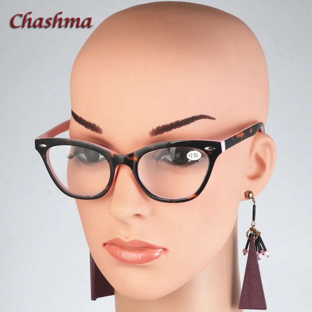 Chashma брендовые Модные женские очки для чтения красивые оптические девушек 1 0 5 2 3