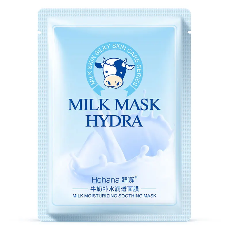 Увлажняющая маска для лица HOREC milk Отбеливающая увлажняющая сна ухода за кожей