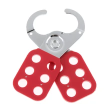 Стальной замок Засов Сверхмощный Замок Засов 25 мм красный