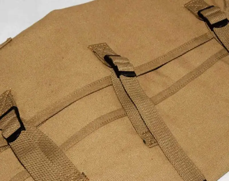 Military Backpack Durable WW2 US Army M1928 Haversack Knapsack