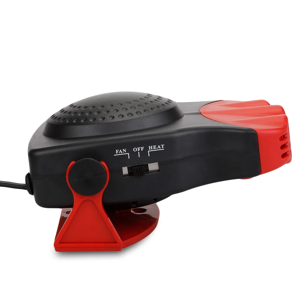 VicTsing Car Fan Heater 12V Car Portable Fan Heater Windscreen Window Demister Defroster 150W Cooling Fan Car Heater             (13)