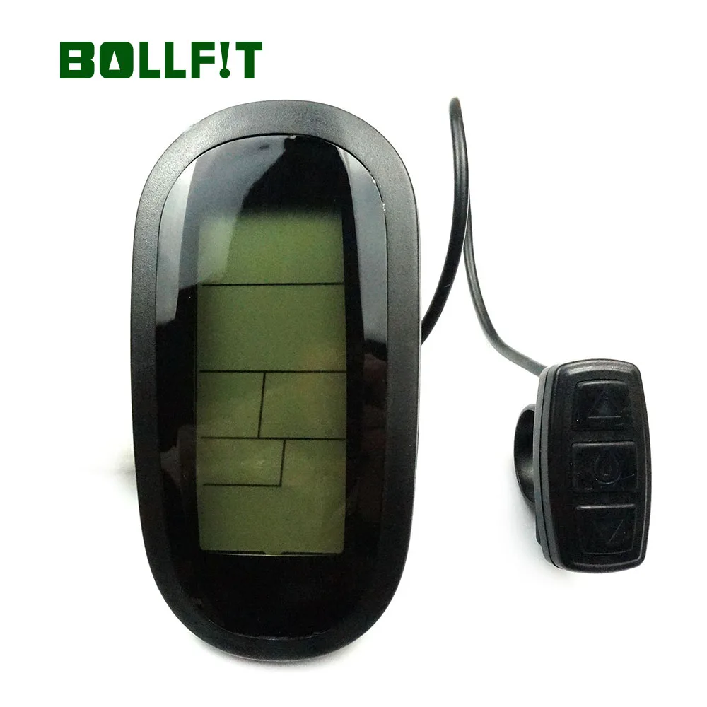 Cheap BOLLFIT KT Kunteng 24V 36V 48V 72V LCD6 Control Panel  Display Electric Bicycle Part  Accessories 1