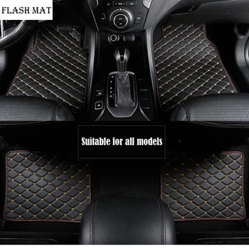 

High quality artificial leather universal car floor mat for lexus gs gx470 nx gs300 lx470 is 250 rx ct200h car mats
