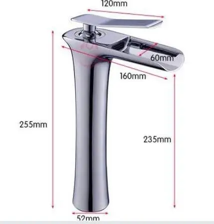 Роскошный водопад кран Высокий кран для ванной комнаты латунный материал смеситель для ванной комнаты кран для горячей и холодной воды кран для раковины белый кран