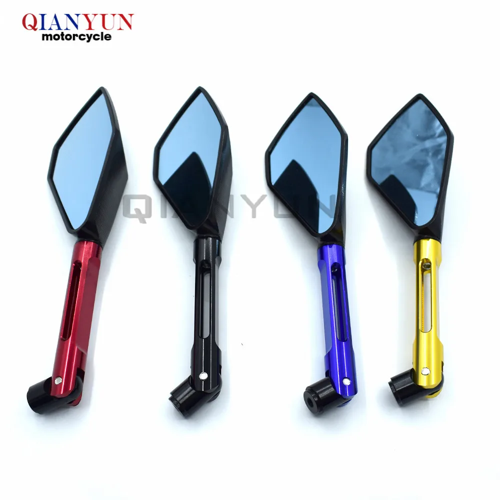 

Motorcycle rearview back side mirror 8mm 10mm with L wrench Universal For KAWASAKI Z800 Z1000 YAMAHA YZF R1 R3 R6 R25 YBR 125