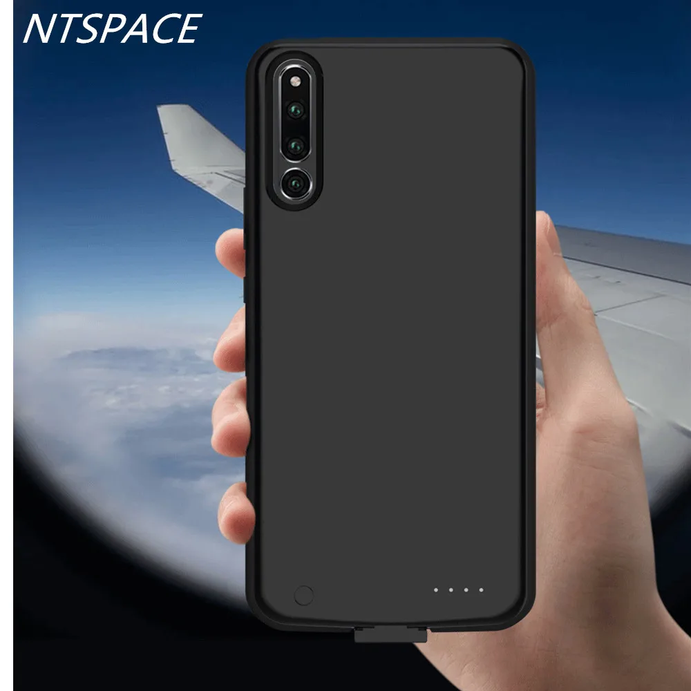 

NTSPACE Backup Battery Case For Huawei Honor Magic 2 Portable Battery Charger Cover 6500mAh External Battery Power Charger Case