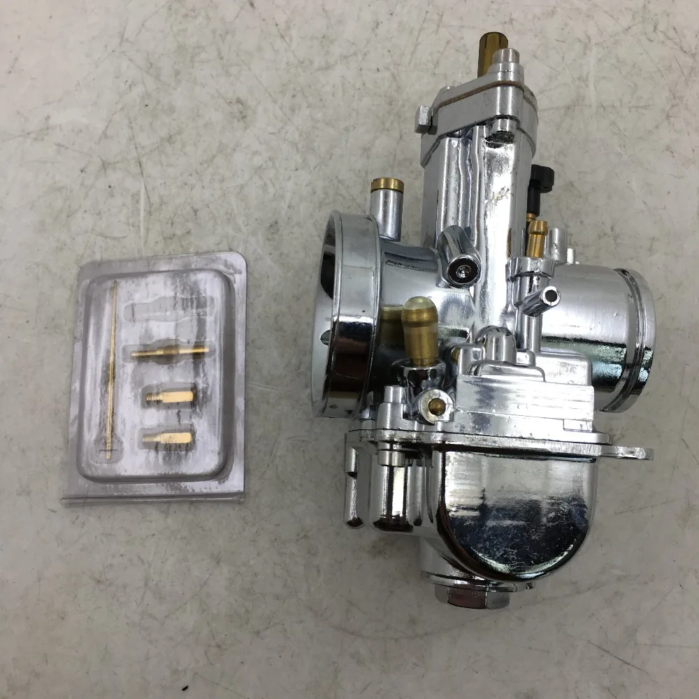 Карбюратор SherryBerg Chrome карбюратор высокого качества 35 5 мм PWK OEM сменный w power jet ATV
