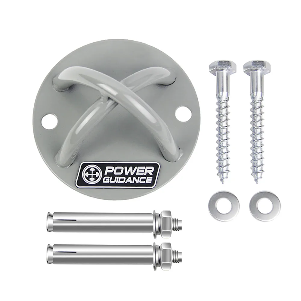 Power Guidance Wall and Ceiling Mount Bracket for Suspension Straps Gym