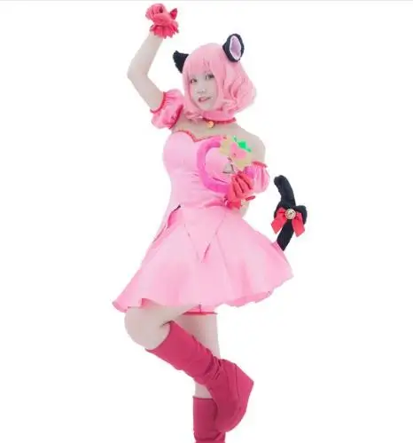 

Tokyo Mew Mew Ichigo (Transfiguration) Momomiya Cosplay Costume Custom Made