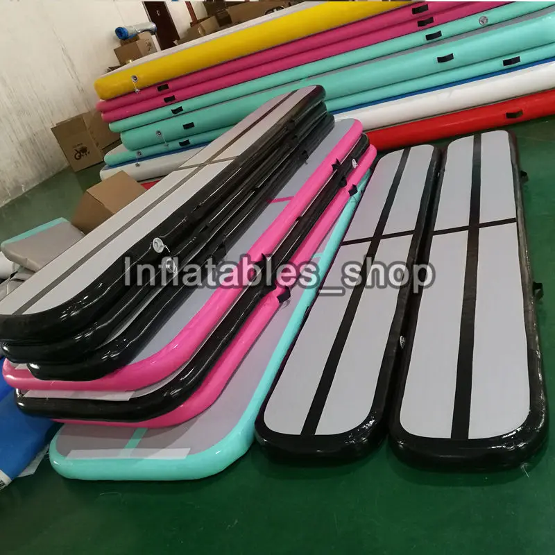 Inflatable Gymnastics Mat BCGA – 10ft To 20ft Tumbling Track, 4 Or 8 Inches Thick, With Electric Pump For Home, Cheer, Yoga & Water Use Cheerleading Mat - View #10