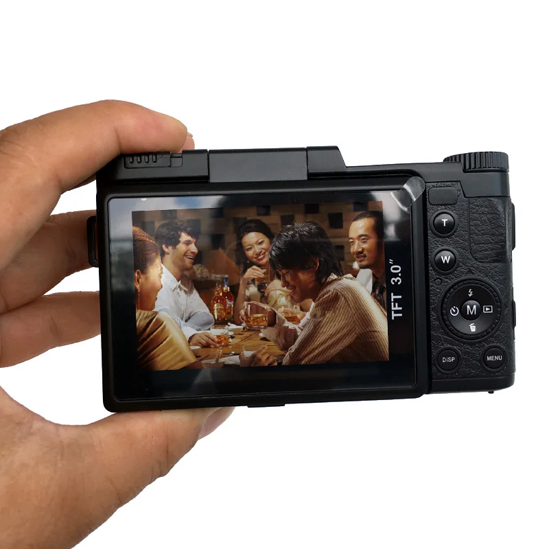 

HD 8.0 MegaPixel Video Cameras 1080P Digital Camera with 3.0 inch TFT screen DV HD rotating screen & Angle Lens