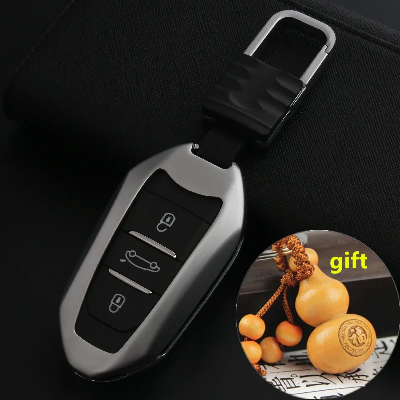 

Zinc Alloy +hollow Car Remote Key Cover Case For Citroen C4L C4 sega C5 C6 C3XR C4 picasso C-Elysee