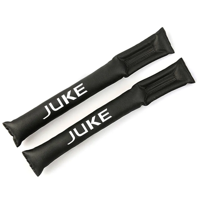 

For Nissan Juke Car Seat Gap Plug PU Leather Filler Seat Spacer Storage Slot Plug 2Pcs Red Blue White