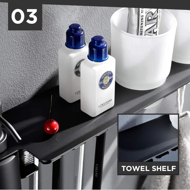 towel shelf
