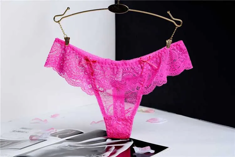 Underwear Women Thongs and G Strings Bragas Sexy Lace Panties Women's  T Back Pants Ladies Briefs Underpants Knickers Intimates 01 (2)