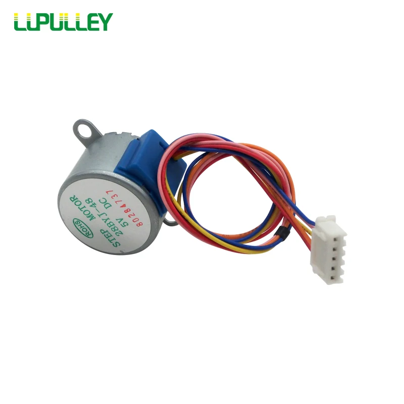 LUPULLEY 28BYJ 48 12В/5В шаговый двигатель умная электроника Шестерня четырехфазный