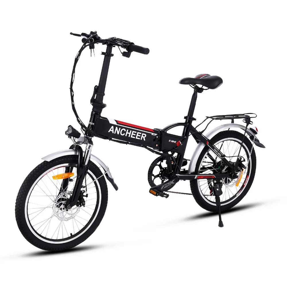 Top ANCHEER New bike 18.7 inch Aluminum Alloy Folding Bike Electric Bicycle Mountain Bike Road Cycling Bicycle White Unisex Hot sale 0 Top ANCHEER New bike 18.7 inch Aluminum Alloy Folding Bike Electric Bicycle Mountain Bike Road Cycling Bicycle White Unisex Hot sale 0