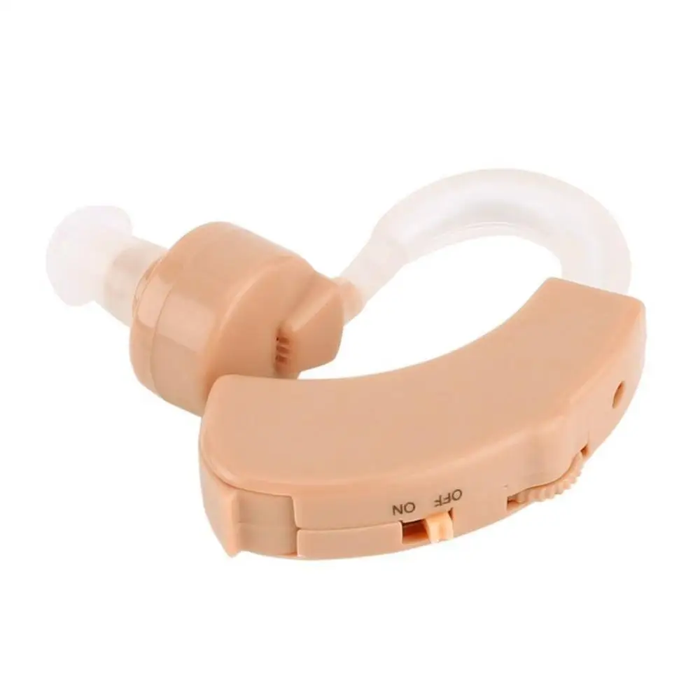 Hearing Aid Sound Voice Amplifier Ear Hearing Adjustable Behind Ear Sound Enhancer Ear Care For the Elderly Deaf Care Tools