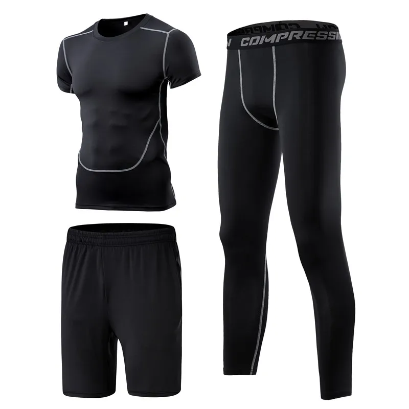 New Compression Running Training Suits Sport Clothing Basketball