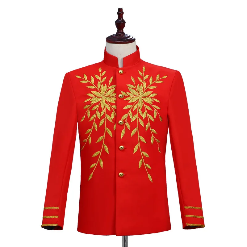 Embroidered blazer Men (4)