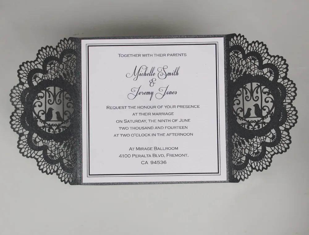 Lace Wedding Invitations