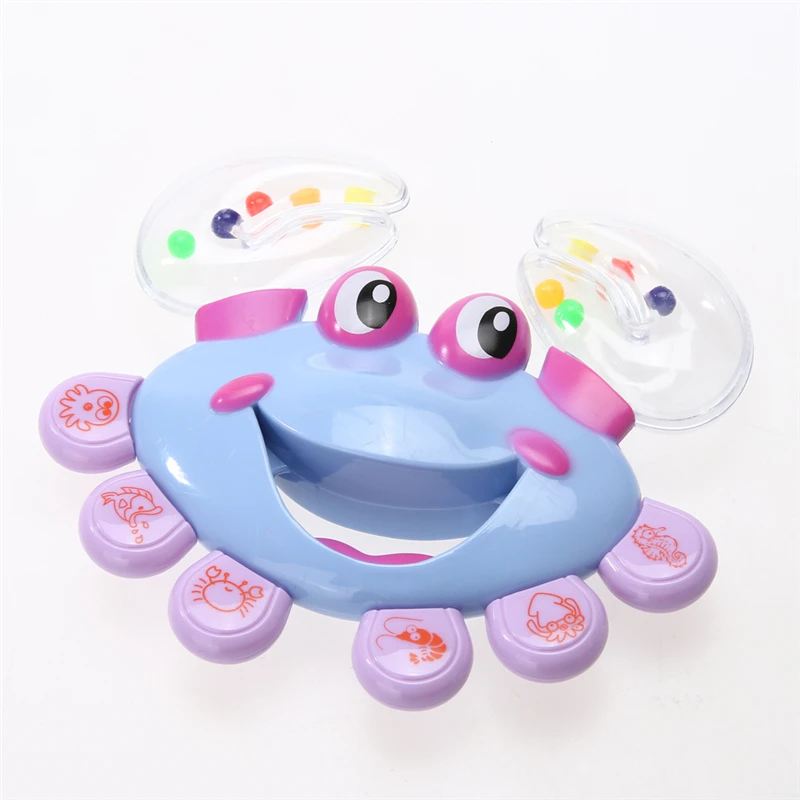 Kids Baby Toys Rattls Crab Design Baby Toys For Newborns Children