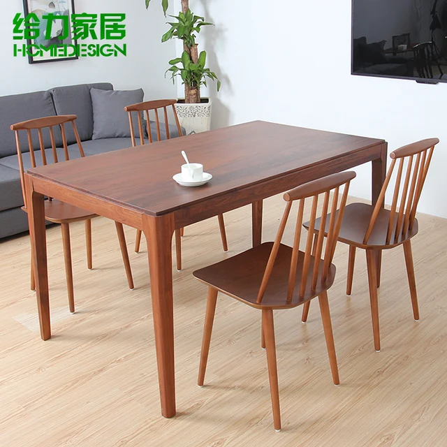 Madera maciza mesa de comedor, negociaciones mesa cuadrada pequeño ... Madera maciza mesa de comedor, negociaciones mesa cuadrada pequeño ...