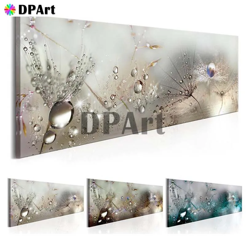 

Diamond Painting 5D Full Square/Round Drill Transparent Flower with Drop of Water Daimond Embroidery Painting Cross Stitch M803