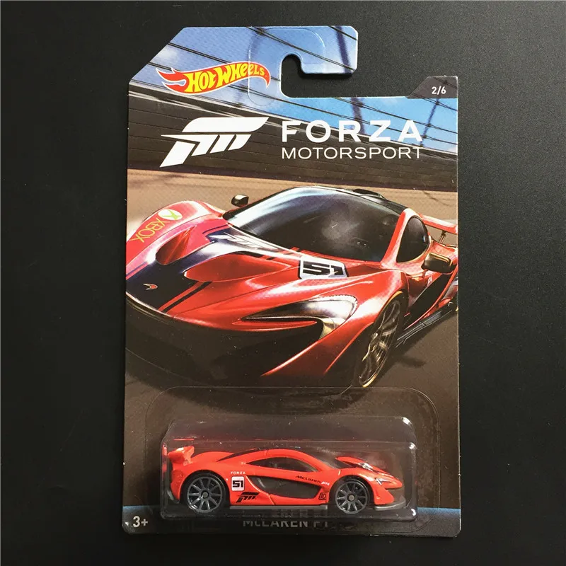 Hot Wheels 1:64 спортивный автомобиль FORZA MOTOSPORT FORD Коллекционная версия металлический